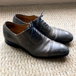 Grey Oxford Shoes- great shape